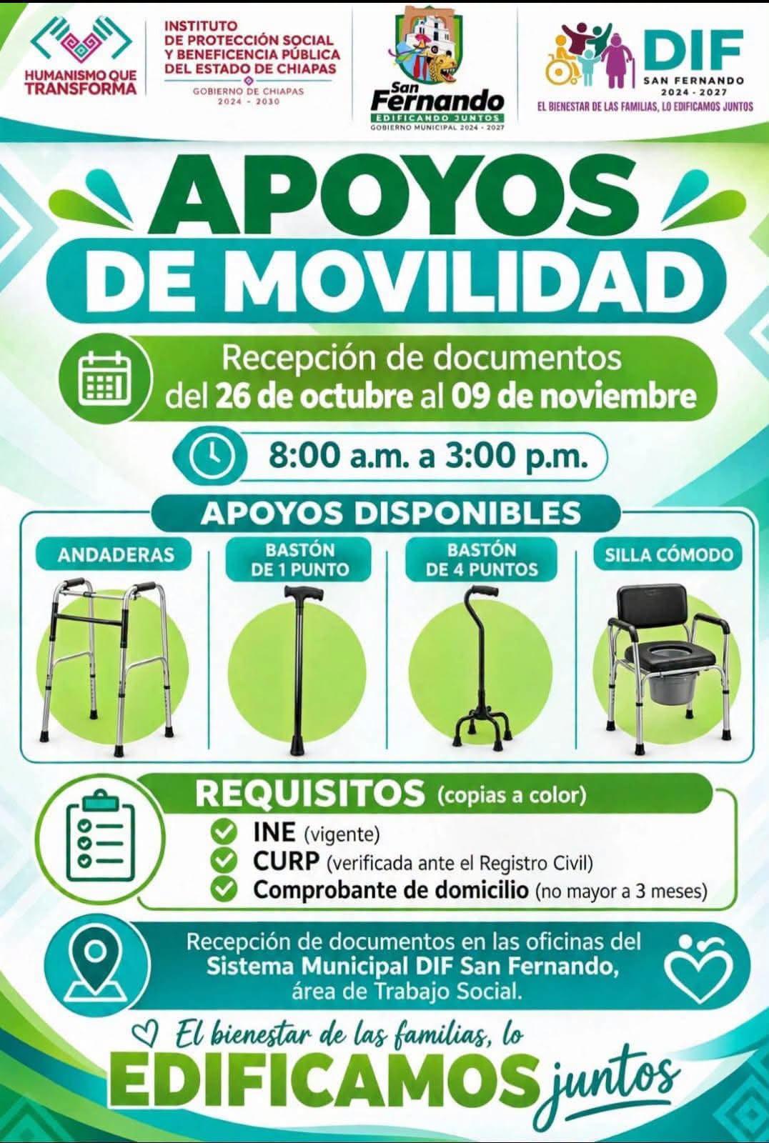 El DIF Municipal San Fernando sigue apoyando a quien más lo necesita.
