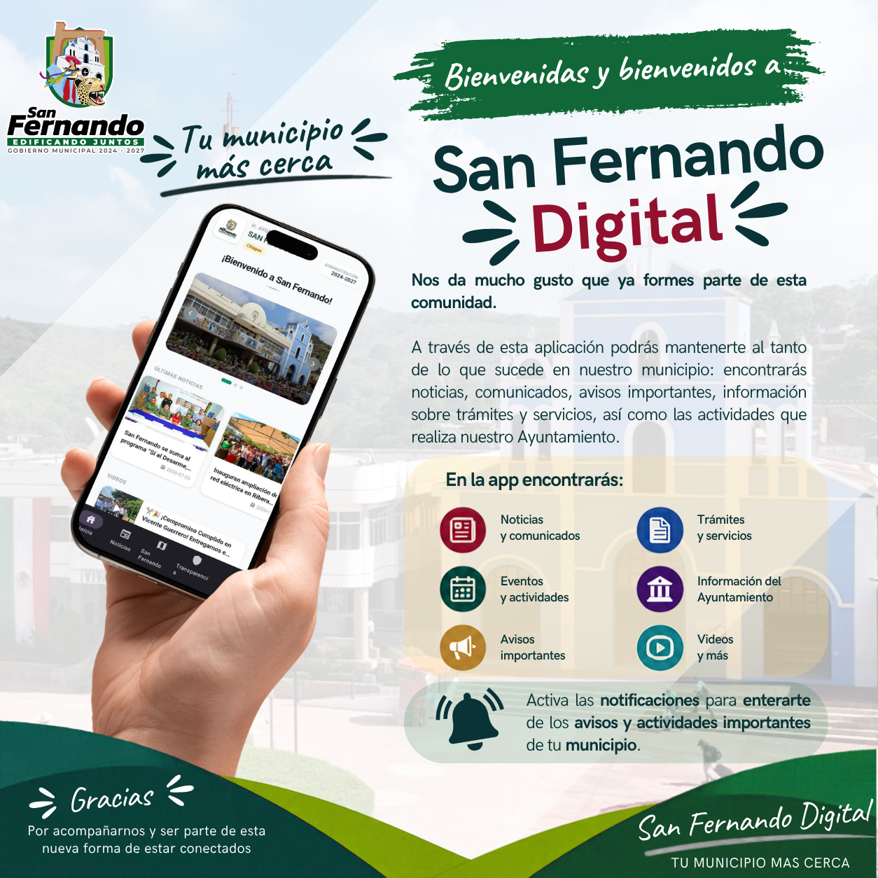 💚 ¡Bienvenidas y bienvenidos a San Fernando Digital!